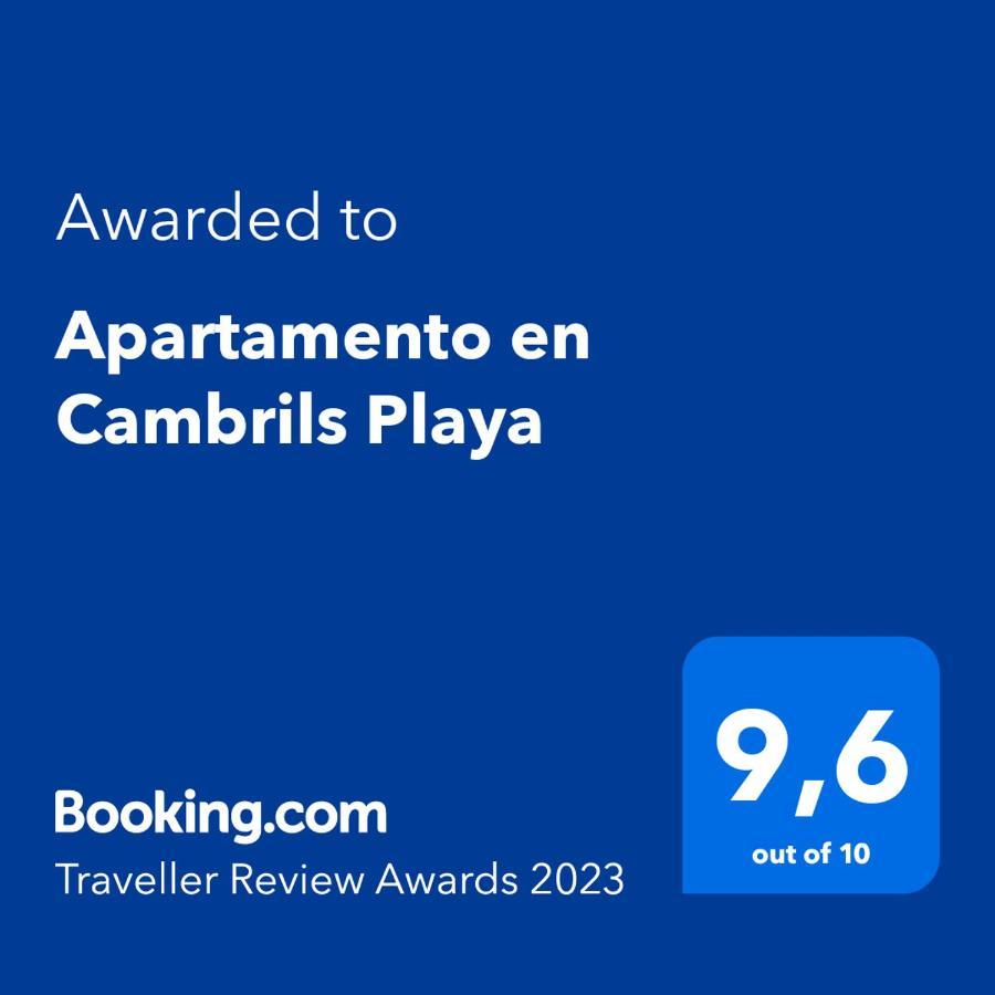 Apartamento en Cambrils Playa Exterior foto